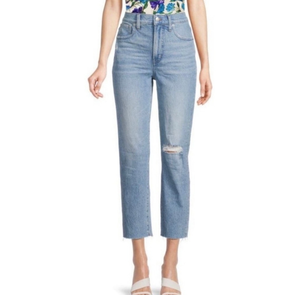 MADEWELL THE PERFECT VINTAGE CROP JEAN SIZE 24